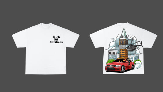 Rich Off Strikers tees